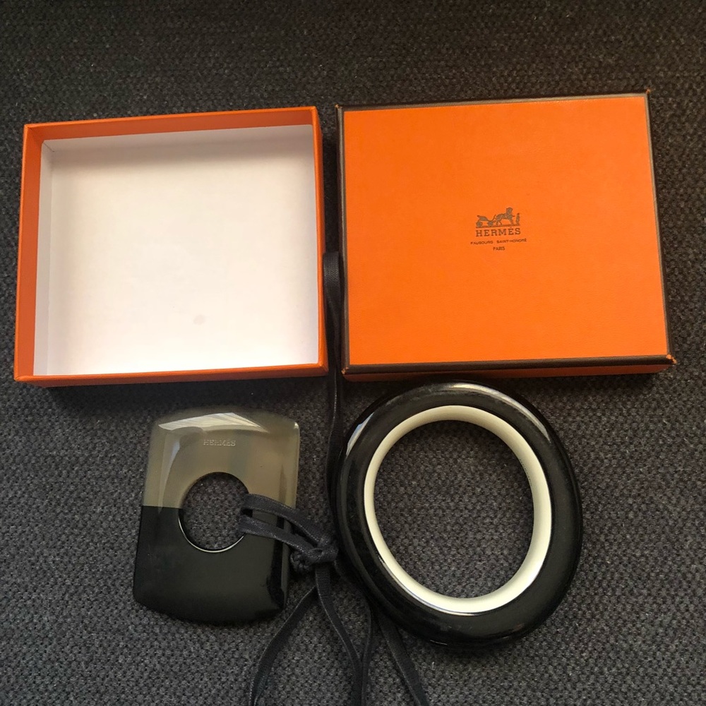 Hermes Necklace and Bracelet